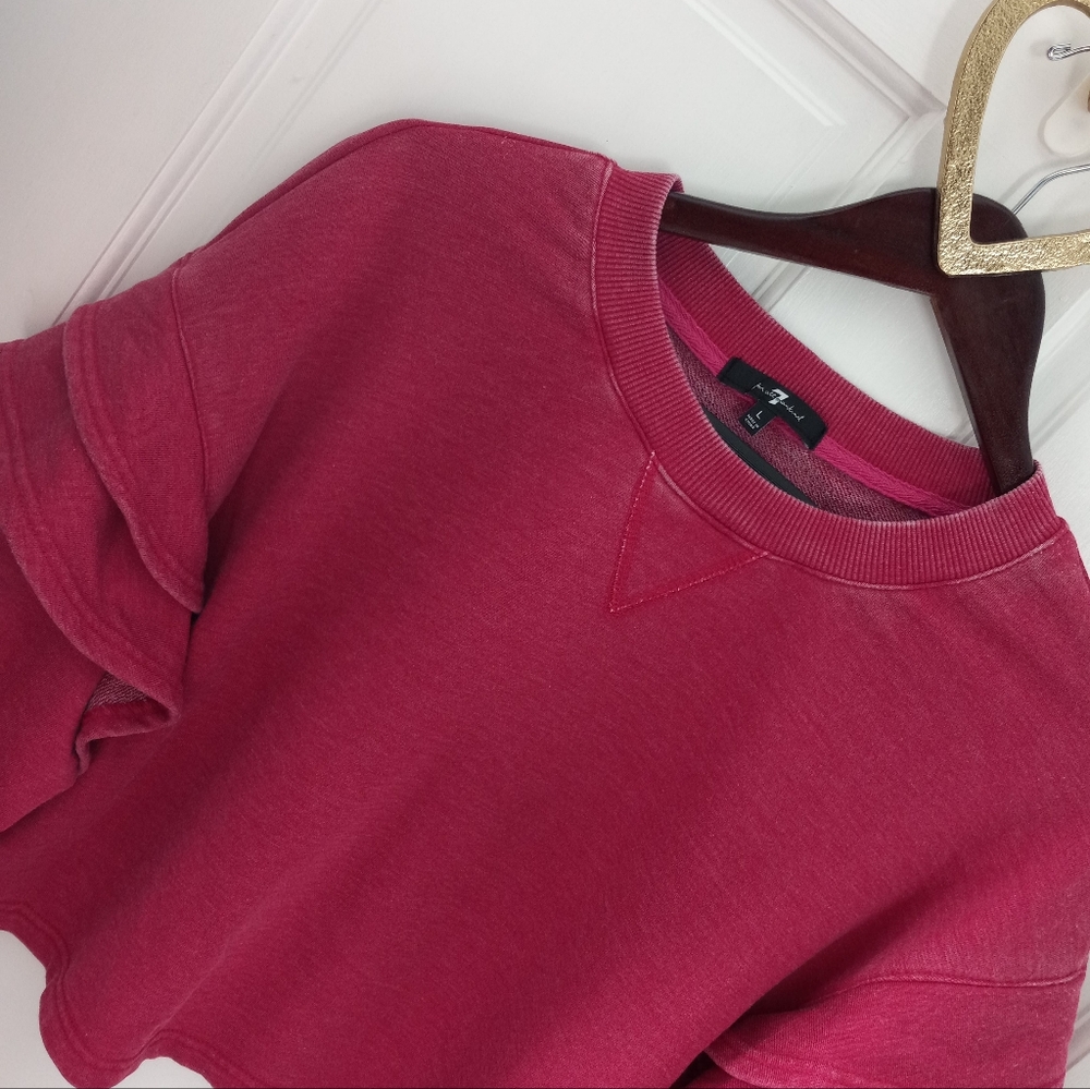Seven for All Mankind Crop Sweatshirt